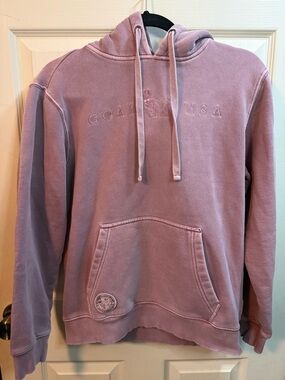 GOAT USA Hoodie Mauve Purple Mens XS